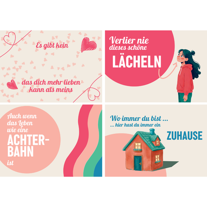 "Zum Geburtstag" Candy-Mädchen-Version